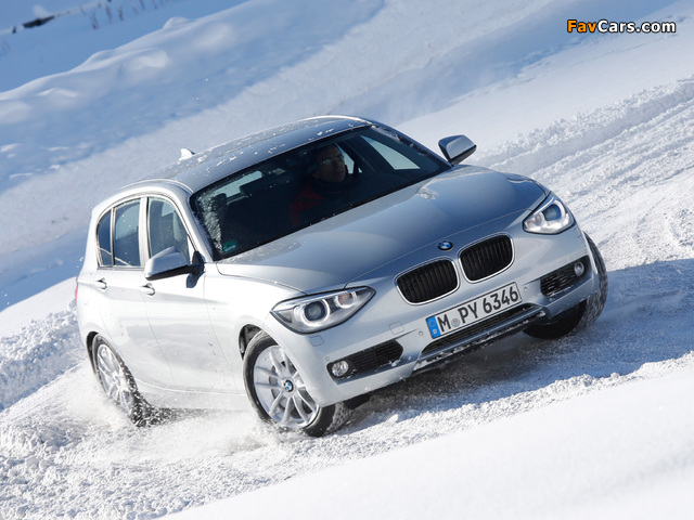 Pictures of BMW 120d xDrive 5-door Sport Line (F20) 2012 (640 x 480)