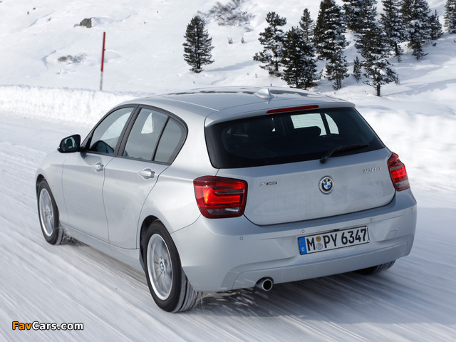 Pictures of BMW 120d xDrive 5-door Sport Line (F20) 2012 (640 x 480)