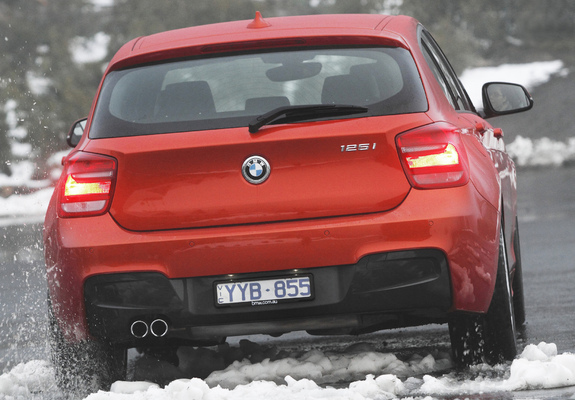 Pictures of BMW 125i 5-door M Sports Package AU-spec (F20) 2012