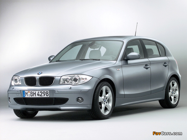 BMW 120i 5-door (E87) 2004–06 wallpapers (640 x 480)