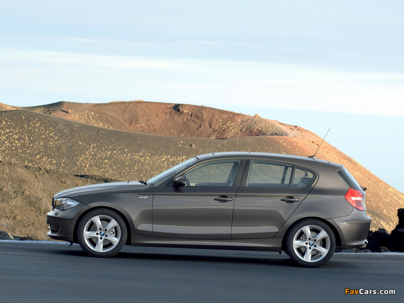 BMW 120d 5-door (E87) 2007–11 wallpapers (800 x 600)