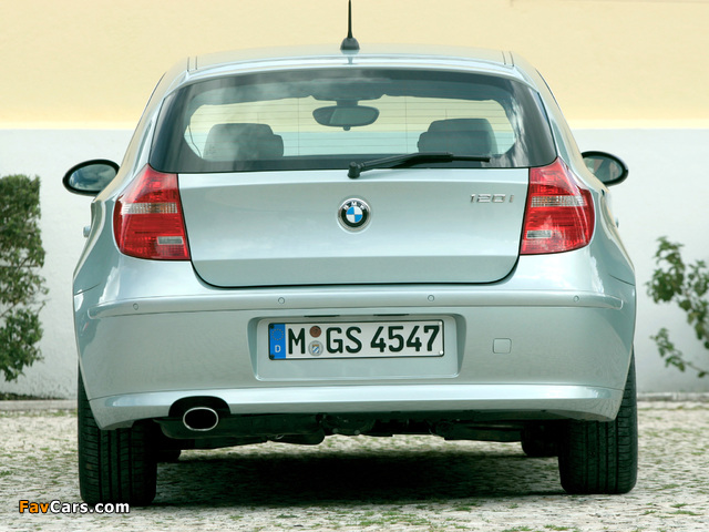 BMW 120i 3-door (E81) 2007–11 wallpapers (640 x 480)