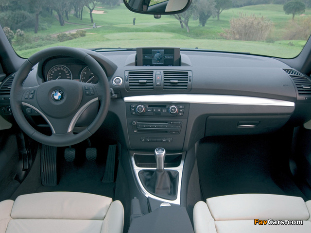 BMW 120i 3-door (E81) 2007–11 wallpapers (640 x 480)