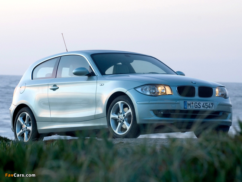 BMW 120i 3-door (E81) 2007–11 wallpapers (800 x 600)