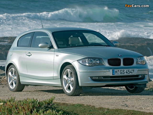 BMW 120i 3-door (E81) 2007–11 wallpapers (640 x 480)