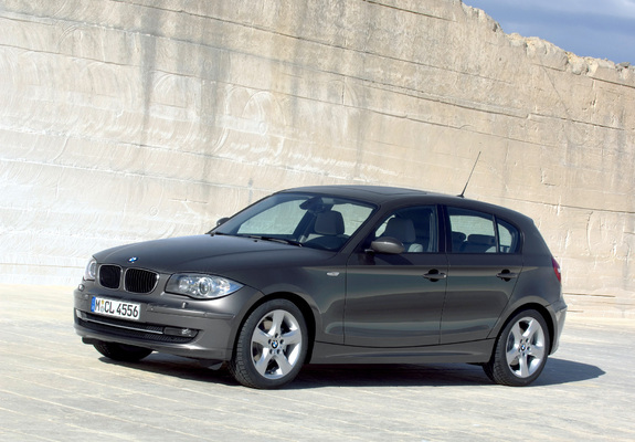 BMW 120d 5-door (E87) 2007–11 wallpapers