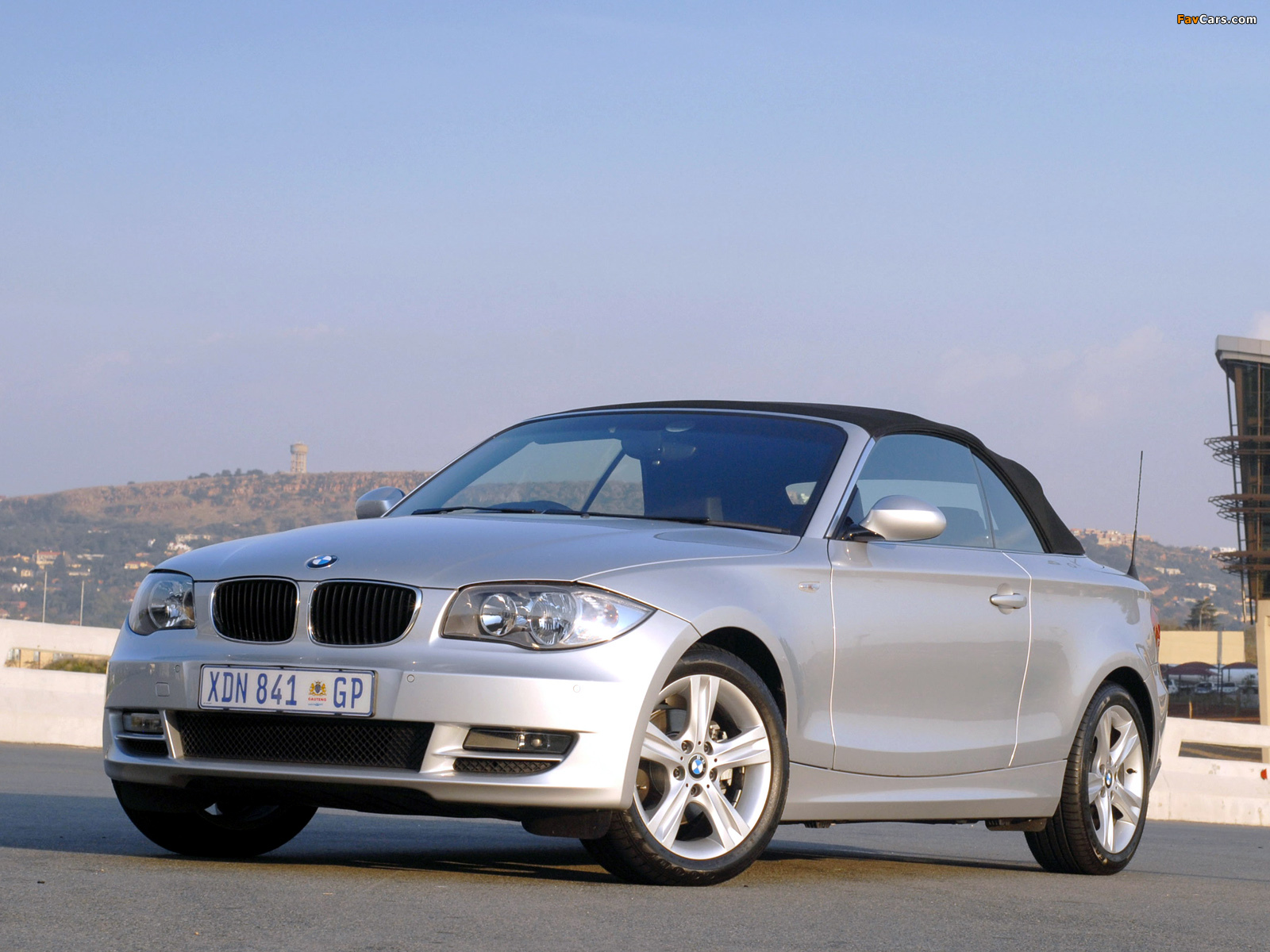 BMW 125i Cabrio ZA-spec (E88) 2008–10 wallpapers (1600 x 1200)