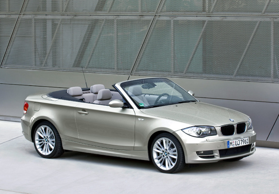 BMW 123d Cabrio (E88) 2008–10 wallpapers