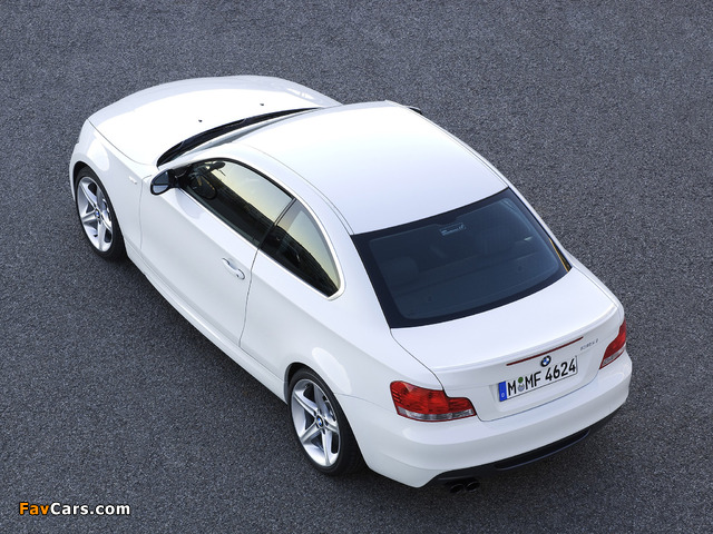 BMW 135i Coupe (E82) 2008–10 wallpapers (640 x 480)