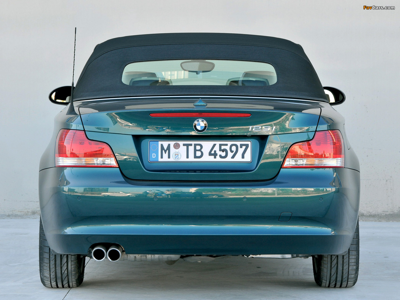 BMW 125i Cabrio (E88) 2008–10 wallpapers (1280 x 960)