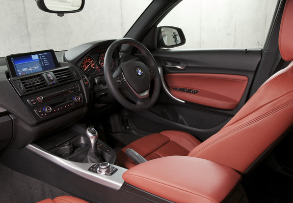 BMW 118i 5-door Sport Line UK-spec (F20) 2011 wallpapers