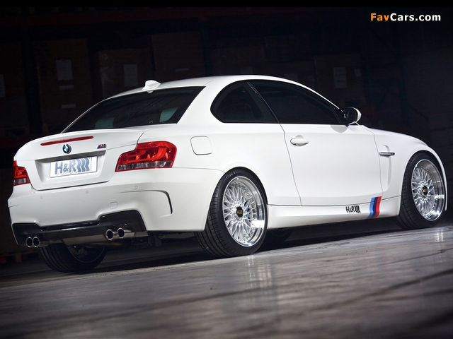 H&R BMW 1 Series M Coupe (E82) 2011 wallpapers (640 x 480)
