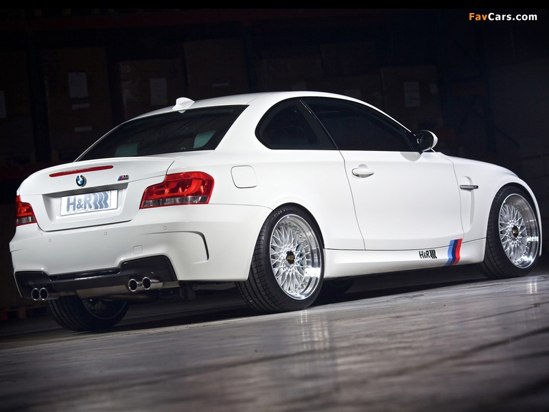 H&R BMW 1 Series M Coupe (E82) 2011 wallpapers (800 x 600)