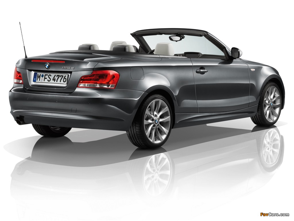 BMW 123d Cabrio (E88) 2011 wallpapers (1024 x 768)