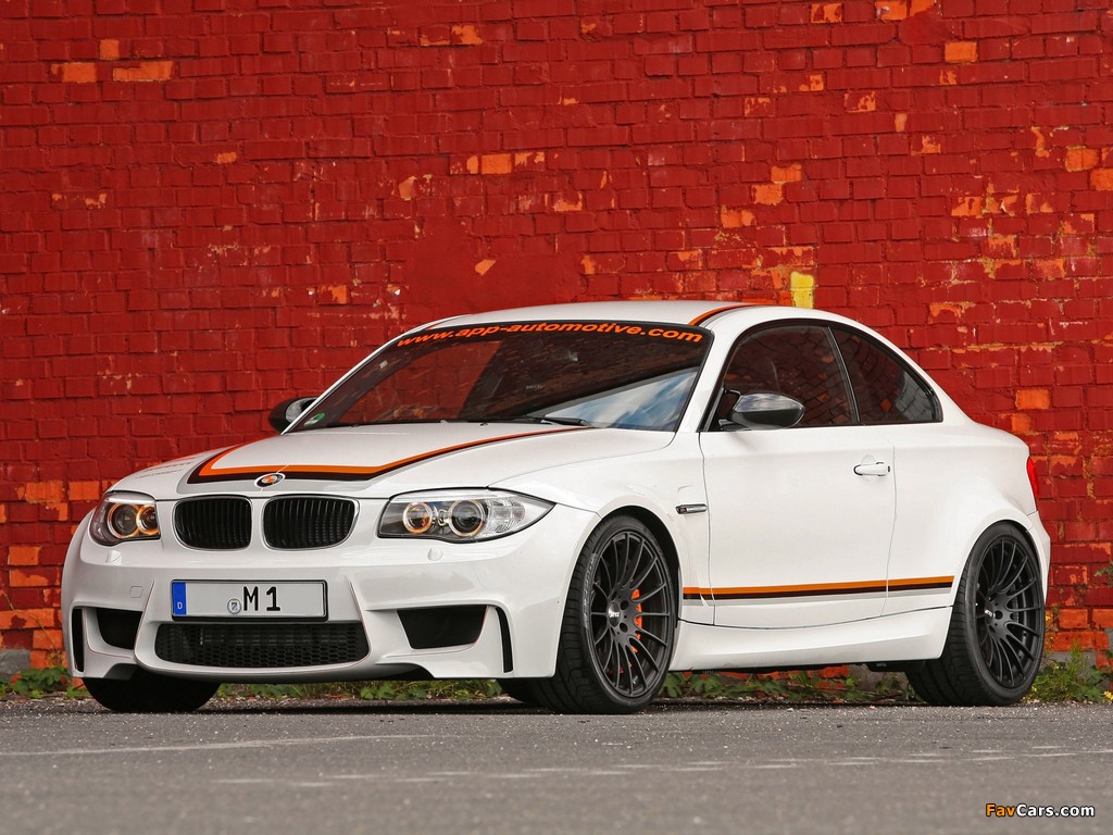 APP Europe BMW 1 Series M Coupe (E82) 2011 wallpapers (1024 x 768)
