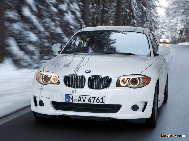 BMW 1 Series Coupe ActiveE Test Car (E82) 2011 wallpapers (800 x 600)
