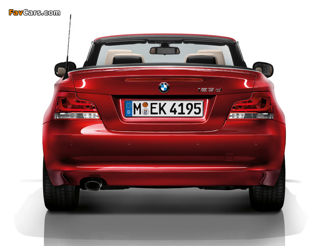 BMW 123d Cabrio (E88) 2011 wallpapers (640 x 480)