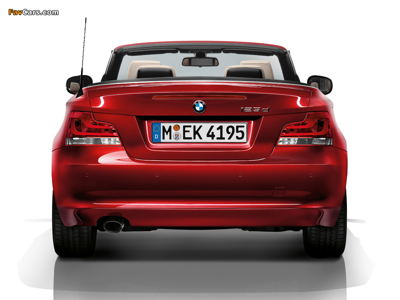 BMW 123d Cabrio (E88) 2011 wallpapers (800 x 600)