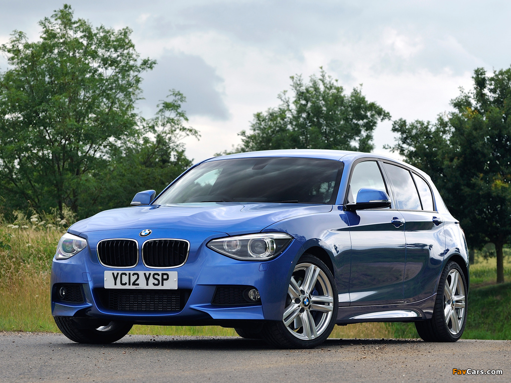 BMW 125d 5-door M Sports Package UK-spec (F20) 2012 wallpapers (1024 x 768)