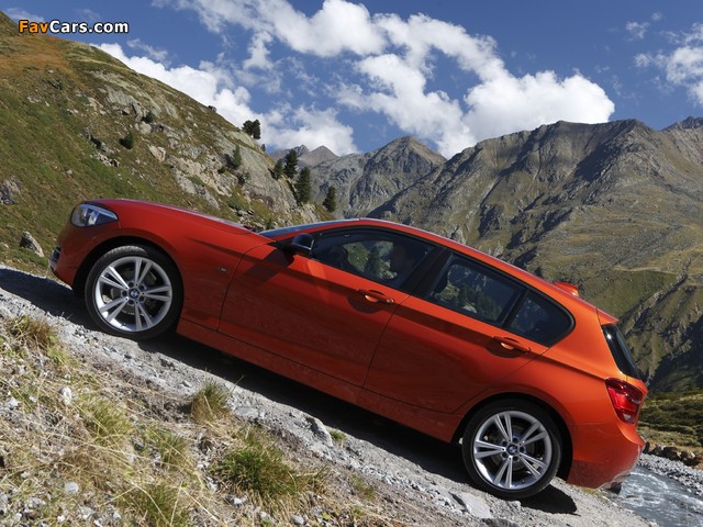 BMW 120d xDrive 5-door Sport Line (F20) 2012 wallpapers (640 x 480)