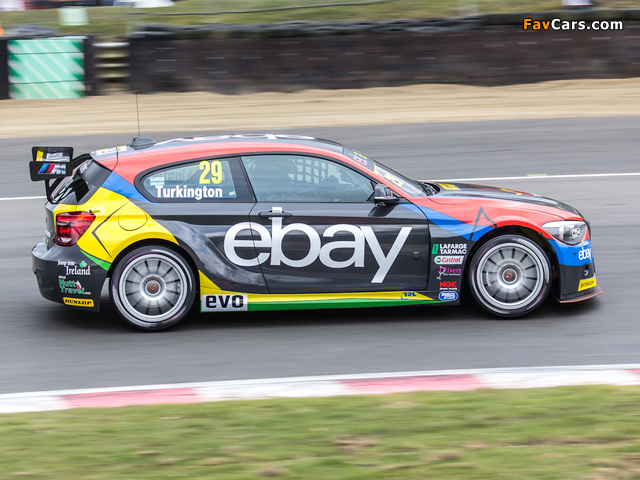 BMW 125i M Sport BTCC (F21) 2013 wallpapers (640 x 480)