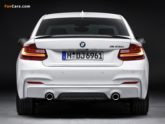 BMW M235i Coupé M Performance Accessories (F22) 2014 images (640 x 480)