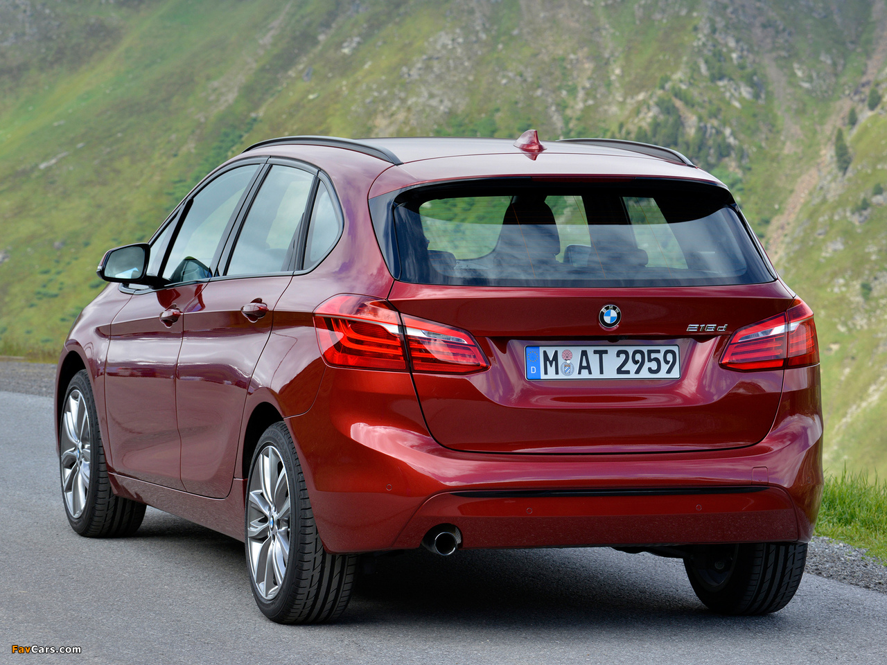 BMW 218d Active Tourer Sport Line (F45) 2014 photos (1280 x 960)