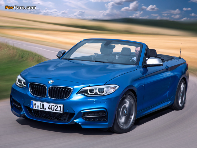 BMW M235i Cabrio (F23) 2014 photos (640 x 480)