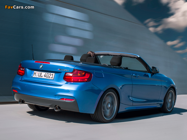 BMW M235i Cabrio (F23) 2014 photos (640 x 480)
