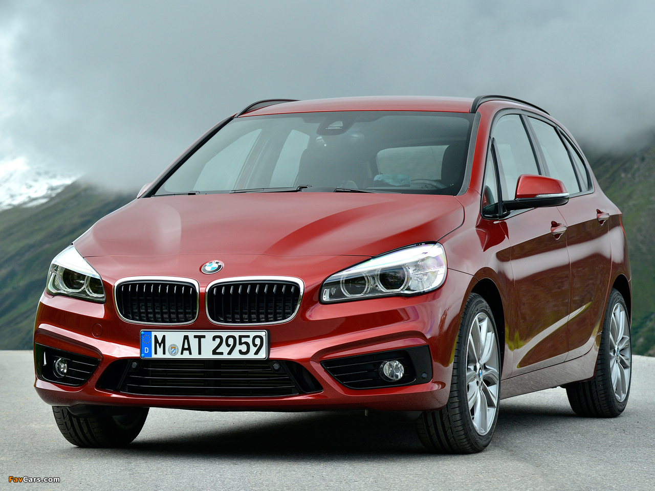 BMW 218d Active Tourer Sport Line (F45) 2014 pictures (1280 x 960)