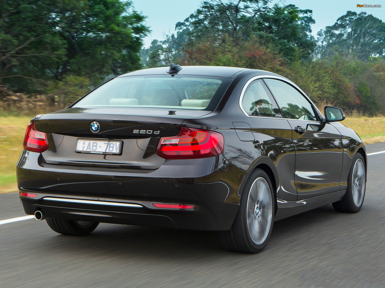 BMW 220d Coupé Modern Line AU-spec (F22) 2014 pictures (1600 x 1200)