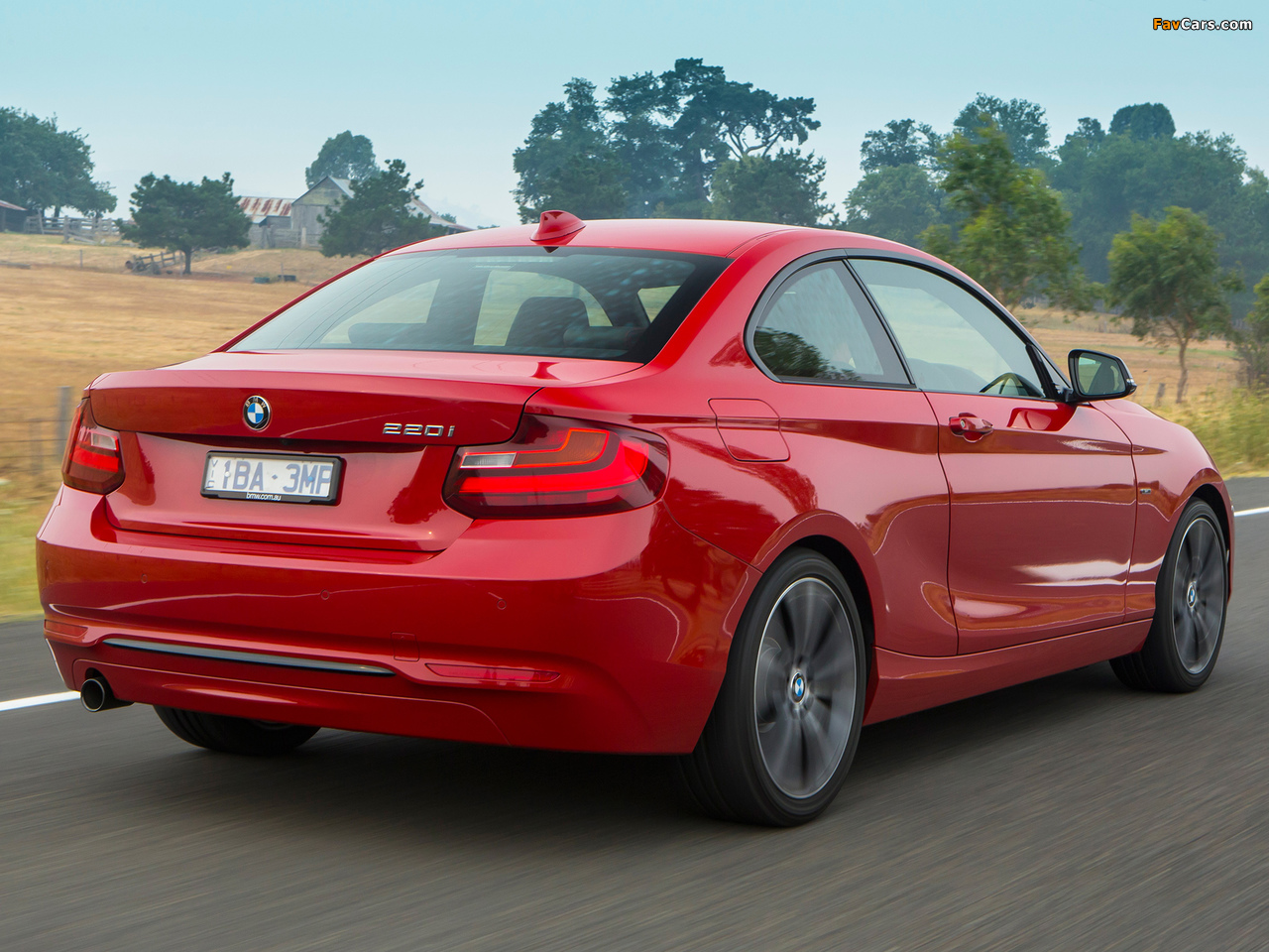 BMW 220i Coupé Sport Line AU-spec (F22) 2014 pictures (1280 x 960)