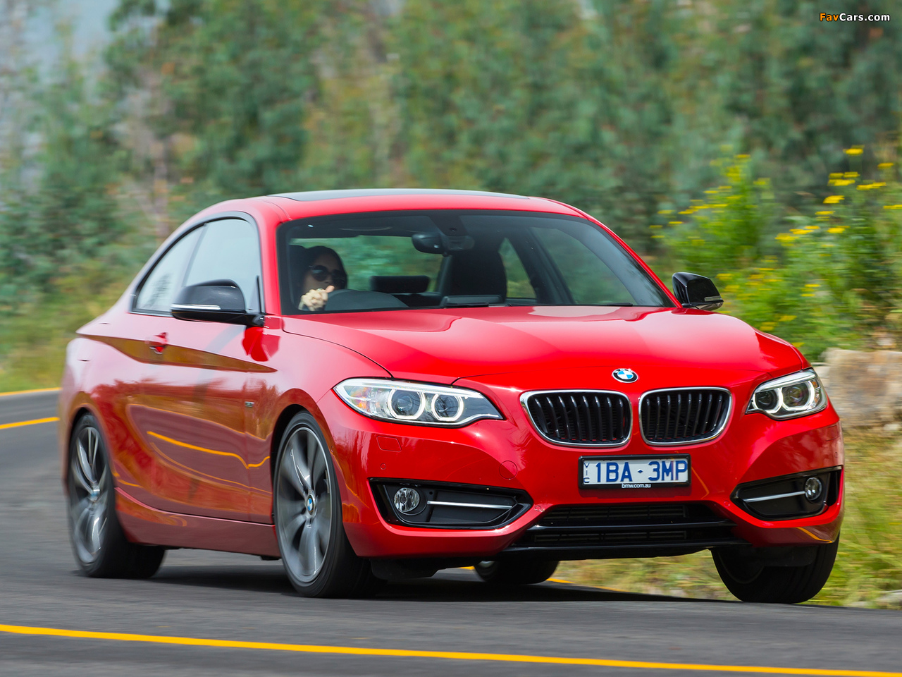 BMW 220i Coupé Sport Line AU-spec (F22) 2014 pictures (1280 x 960)