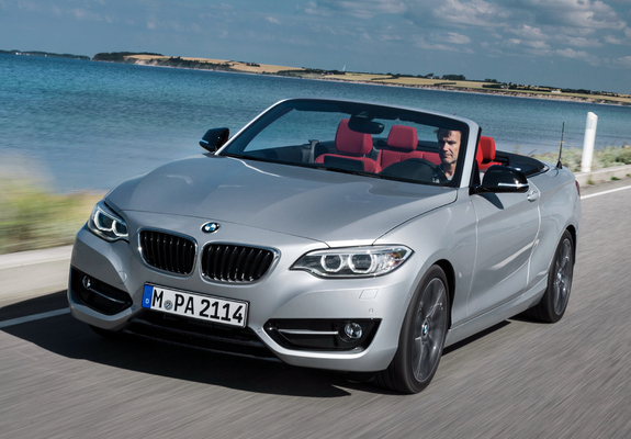 BMW 228i Cabrio Sport Line (F23) 2014 pictures