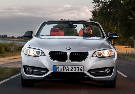 BMW 228i Cabrio Sport Line (F23) 2014 pictures