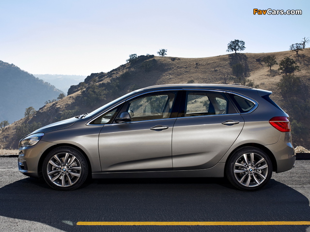 BMW 225i Active Tourer Luxury Line (F45) 2014 wallpapers (640 x 480)