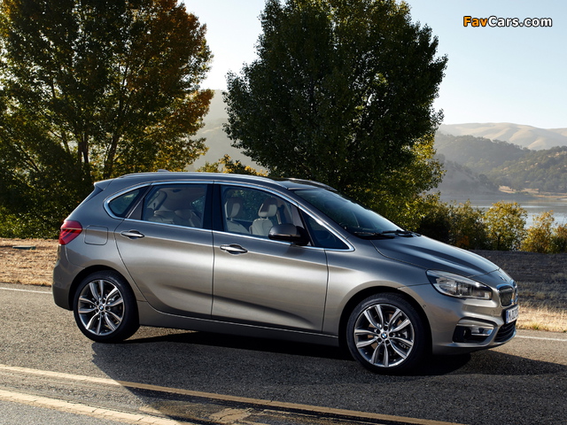 BMW 225i Active Tourer Luxury Line (F45) 2014 wallpapers (640 x 480)