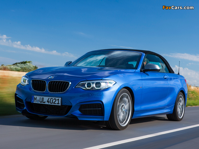 BMW M235i Cabrio (F23) 2014 wallpapers (640 x 480)