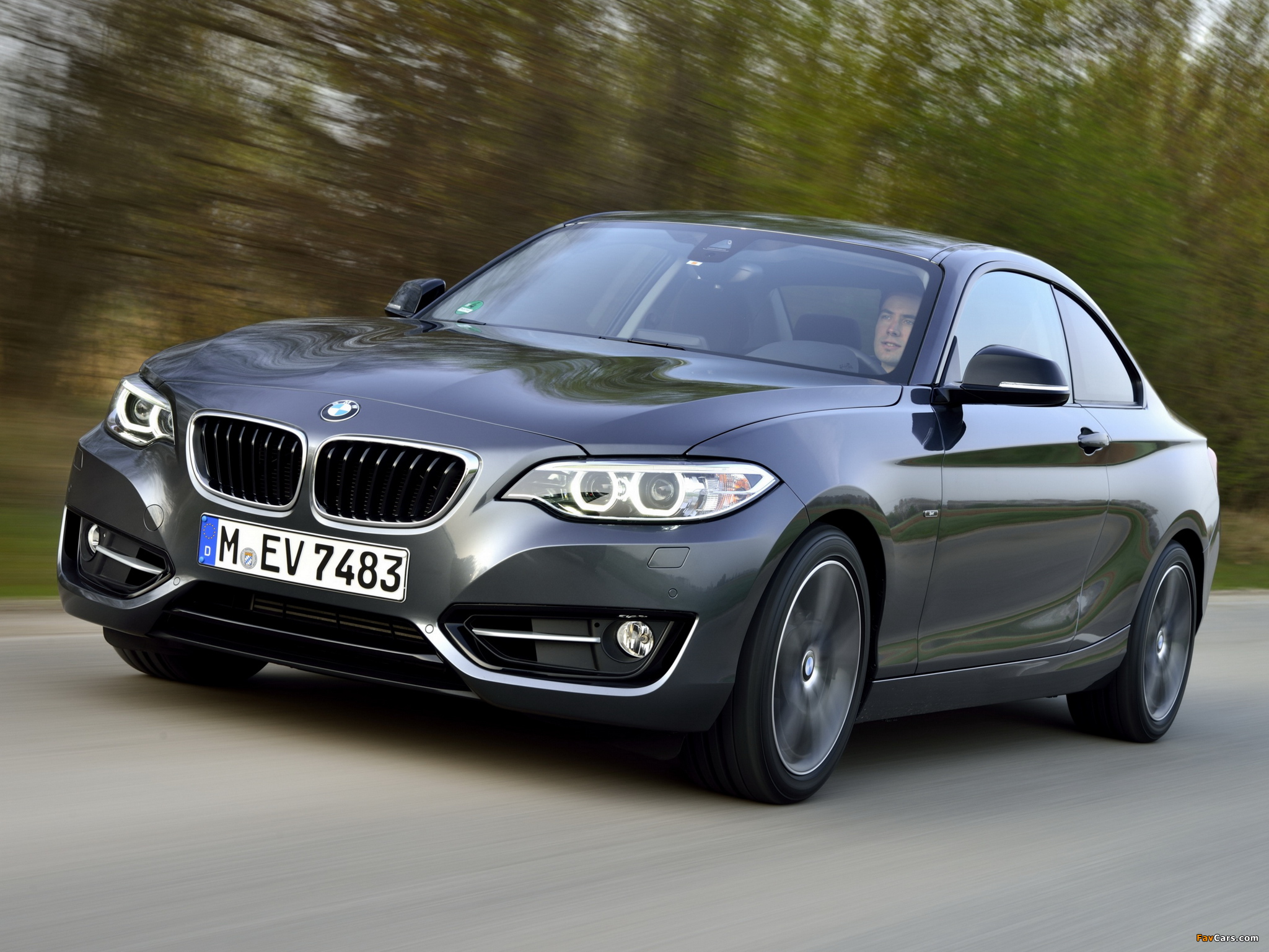 Images of BMW 220i Coupé Sport Line (F22) 2014 (2048 x 1536)