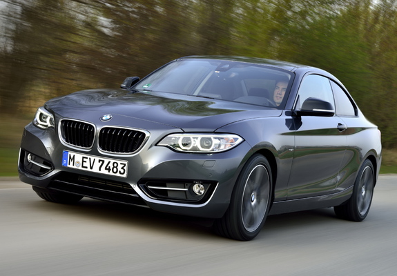 Images of BMW 220i Coupé Sport Line (F22) 2014