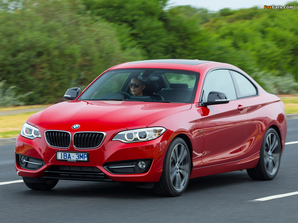 Images of BMW 220i Coupé Sport Line AU-spec (F22) 2014 (1024 x 768)