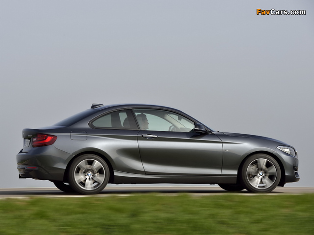 Images of BMW 220i Coupé Sport Line (F22) 2014 (640 x 480)