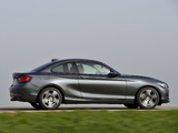 Images of BMW 220i Coupé Sport Line (F22) 2014