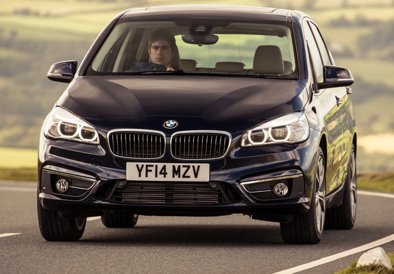 Images of BMW 218d Active Tourer Luxury Line UK-spec (F45) 2014