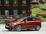 Photos of BMW 218d Active Tourer Sport Line (F45) 2014