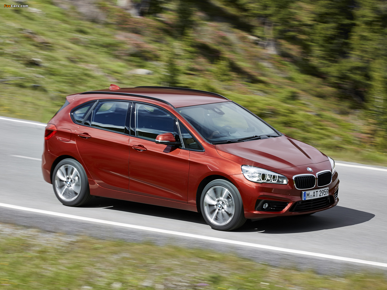 Photos of BMW 218d Active Tourer Sport Line (F45) 2014 (1600 x 1200)