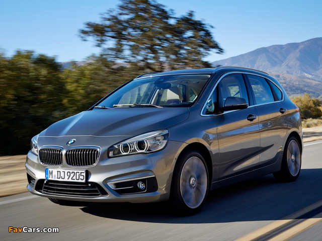 Photos of BMW 225i Active Tourer Luxury Line (F45) 2014 (640 x 480)