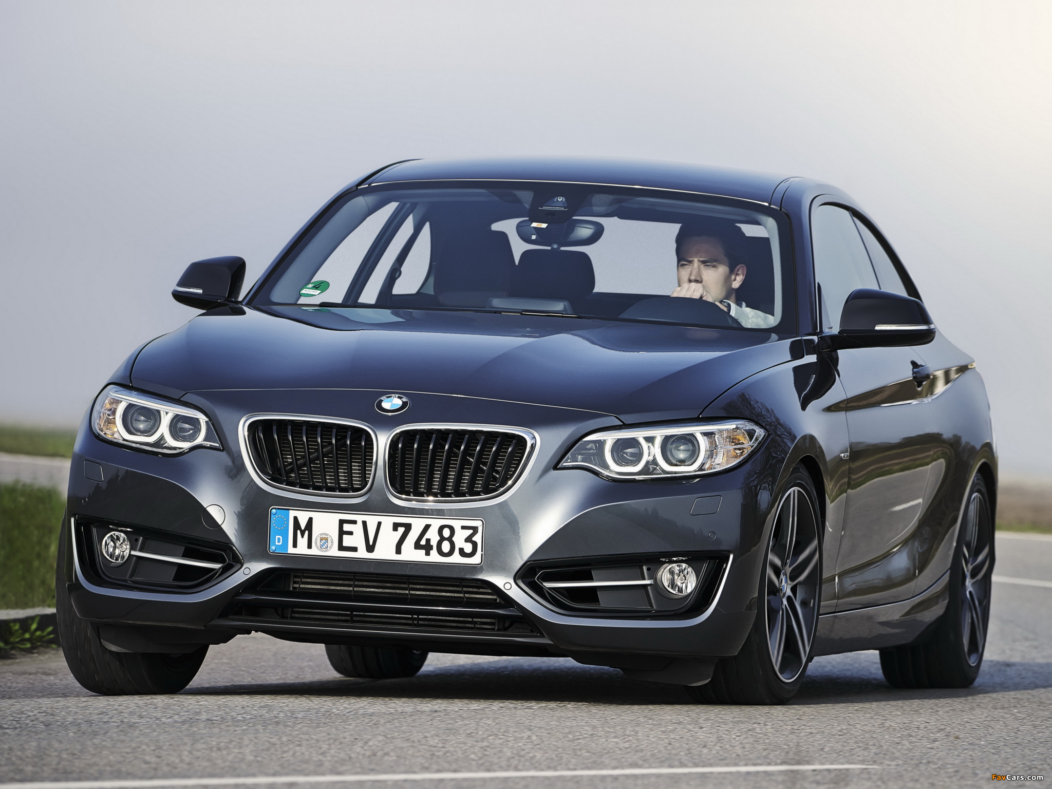 Photos of BMW 220i Coupé Sport Line (F22) 2014 (2048 x 1536)