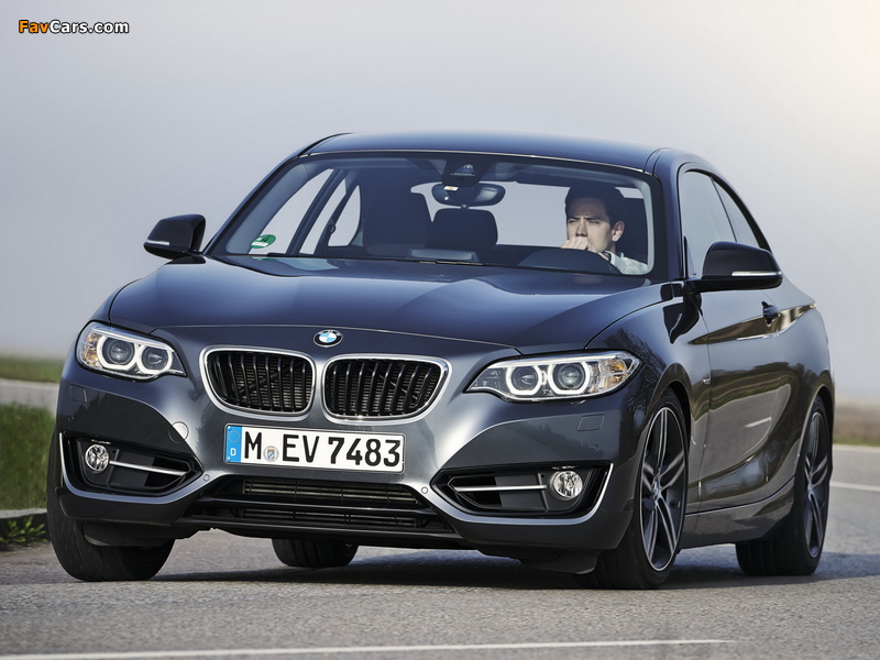 Photos of BMW 220i Coupé Sport Line (F22) 2014 (800 x 600)