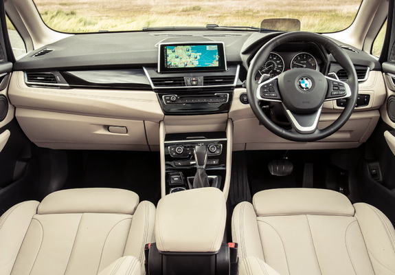 Photos of BMW 218d Active Tourer Luxury Line UK-spec (F45) 2014